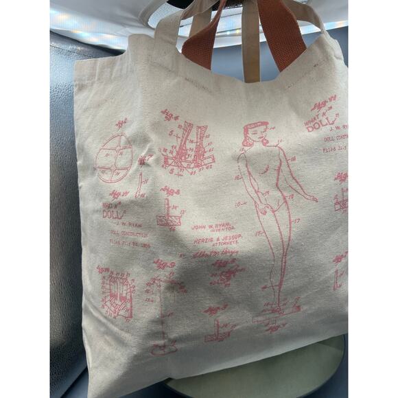 BARBIE X CLARE V Tote LIMITED EDITION #82/100 - Picture 6 of 12